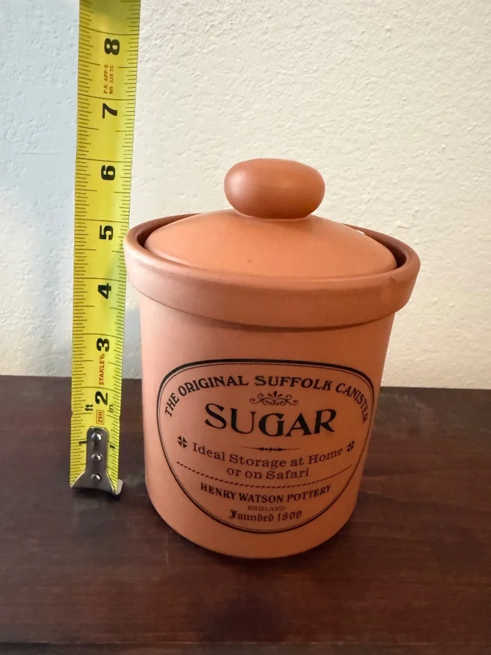Henry Watson Sugar Canister